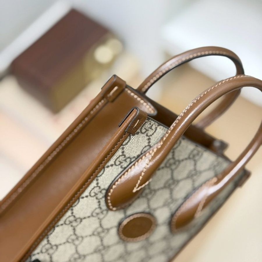 🏷Gucci 古馳．Mini Tote 琴譜包/客人寄賣-8
