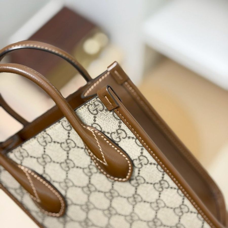 🏷Gucci 古馳．Mini Tote 琴譜包/客人寄賣-11