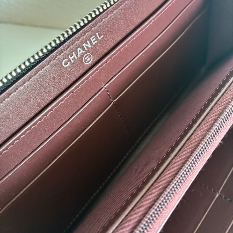 Chanel 黑荔枝長夾💕好裝好用😻-45