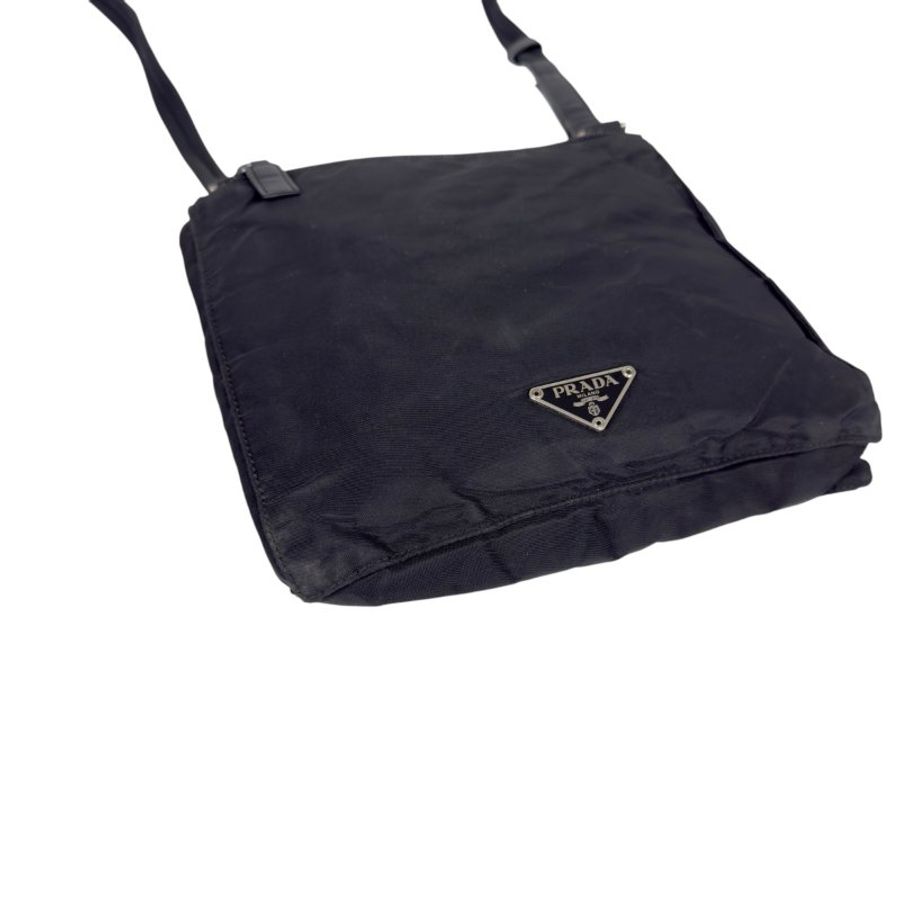 PRADA 中古 三角標 斜揹袋-10