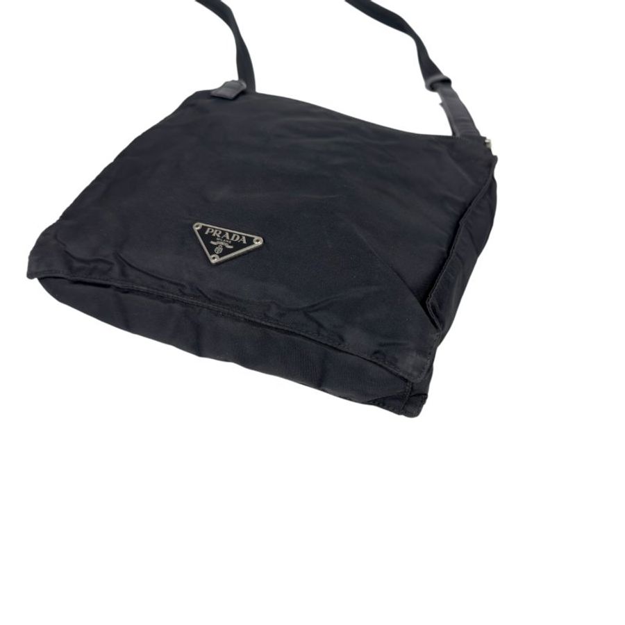 PRADA 中古 三角標 斜揹袋-11