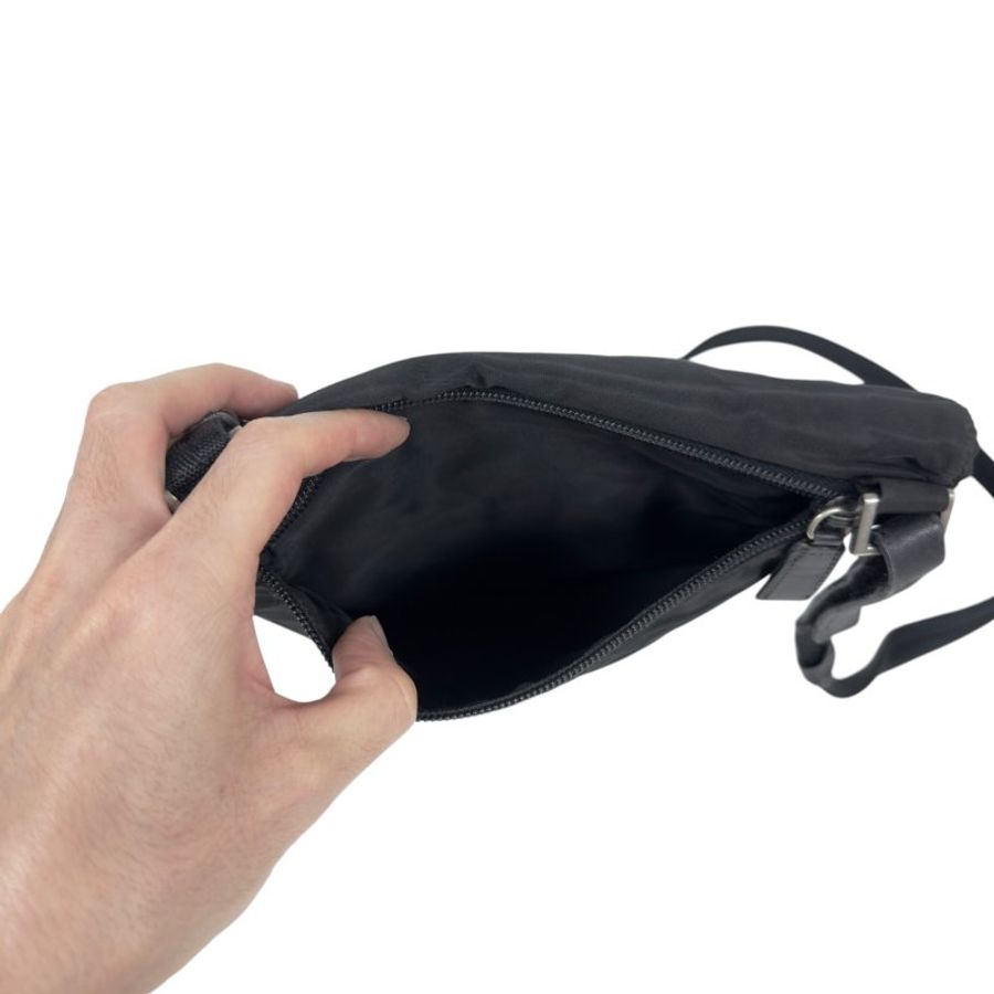 PRADA 中古 三角標 斜揹袋-15
