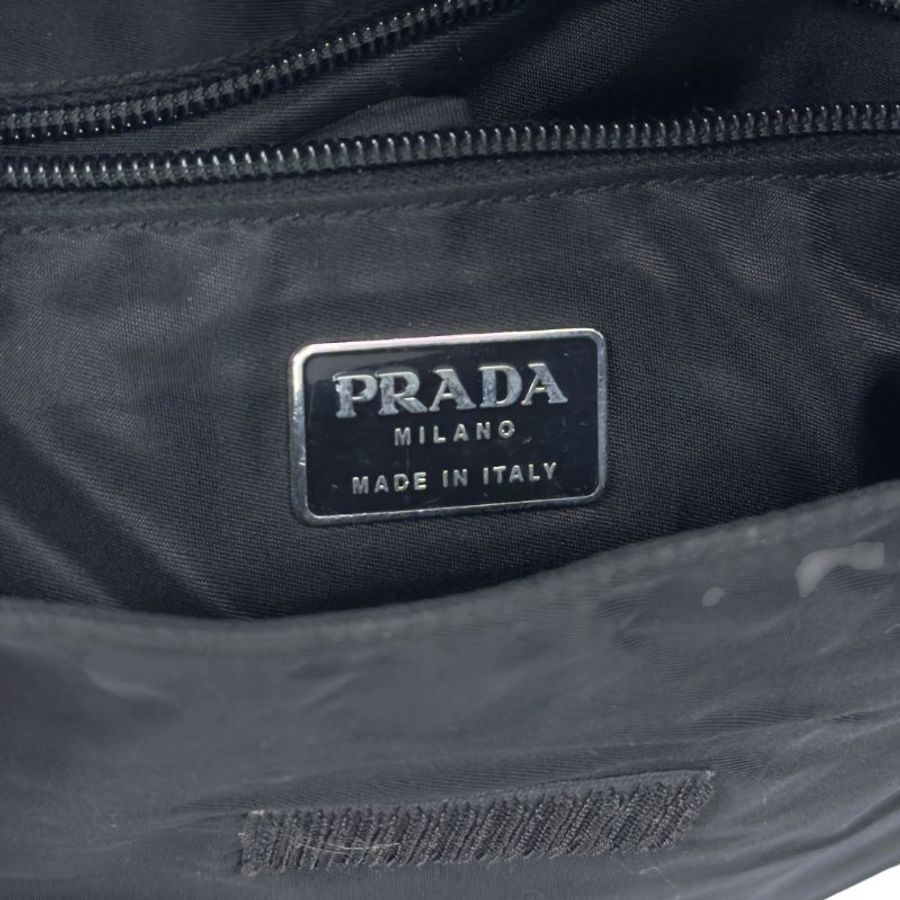 PRADA 中古 三角標 斜揹袋-18