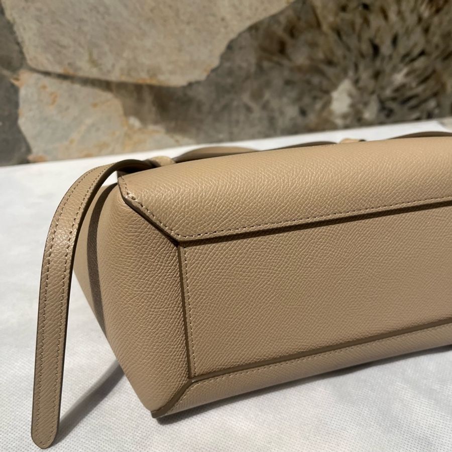 Celine灰牛皮 Nano 鯰魚 Belt Bag-5