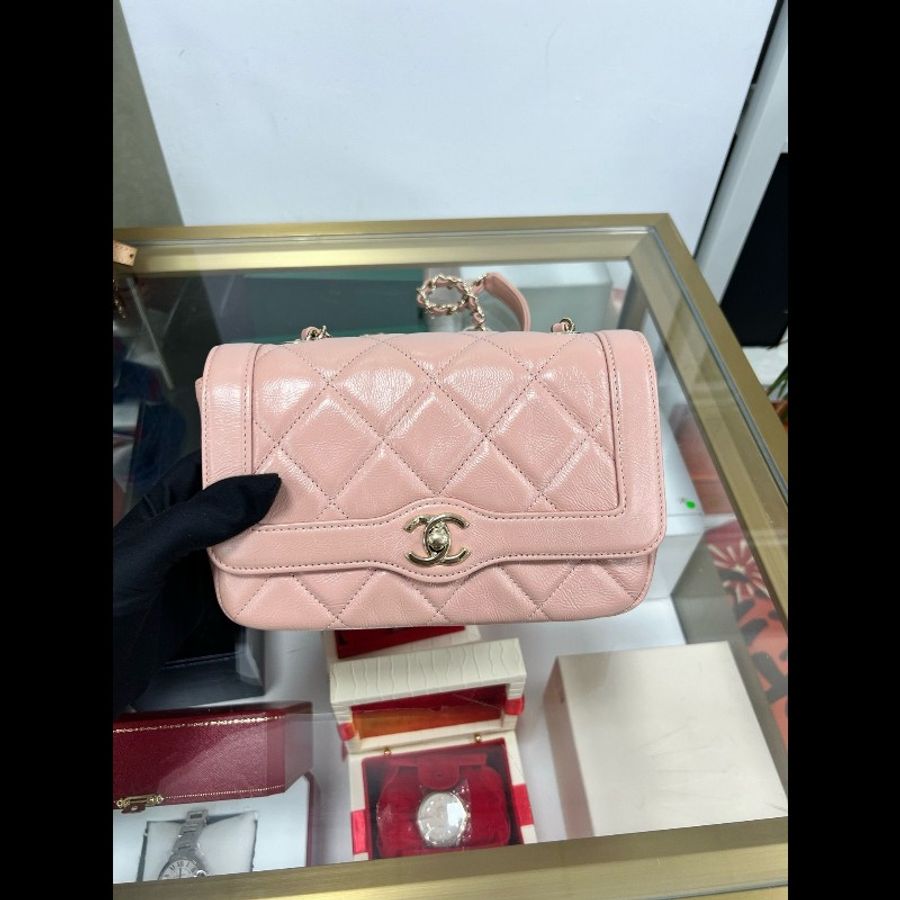 Chanel Flap bag pink-1