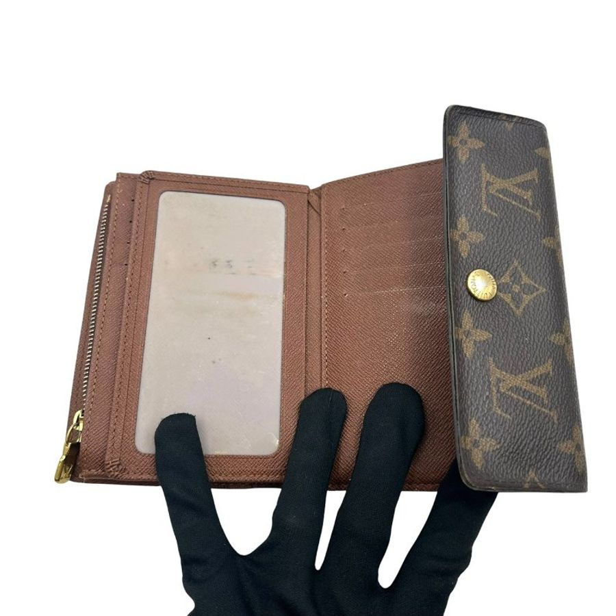 【美收精品】 Louis Vuitton  老花中夾 C-661【隔月月中將轉賣至日本 上架期限30天】-8