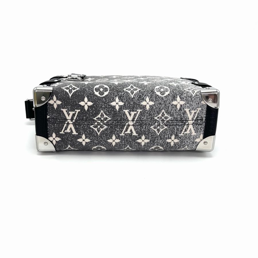 【威選精品】🩶 Louis Vuitton Side Trunk 灰色牛仔 Monogram｜谷愛凌同款 芯片款 🩶-10