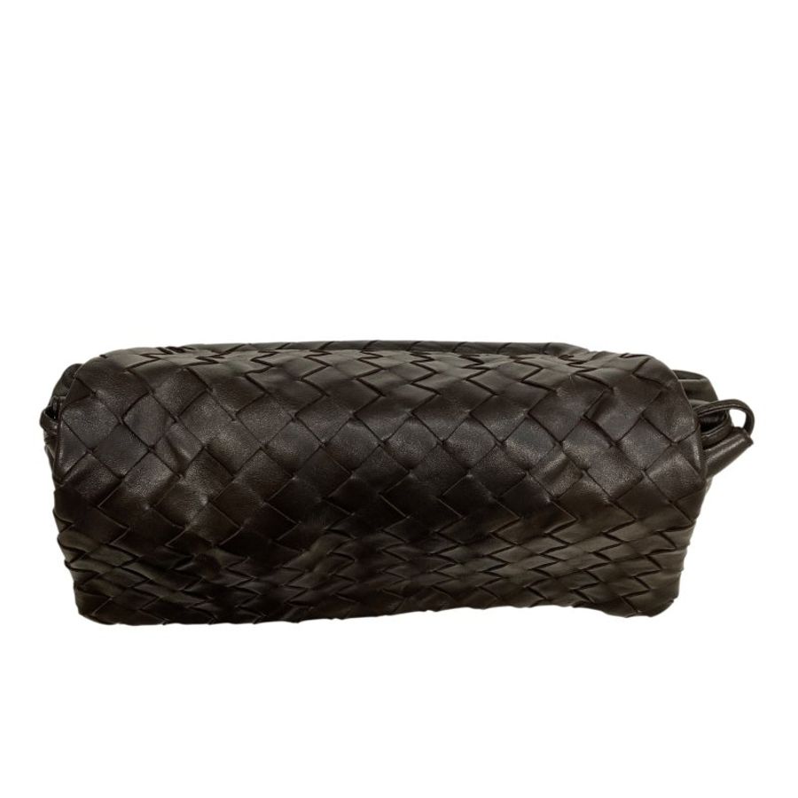 BOTTEGA VENETA 寶緹嘉 RUMPLE 肩背包 深棕色-4