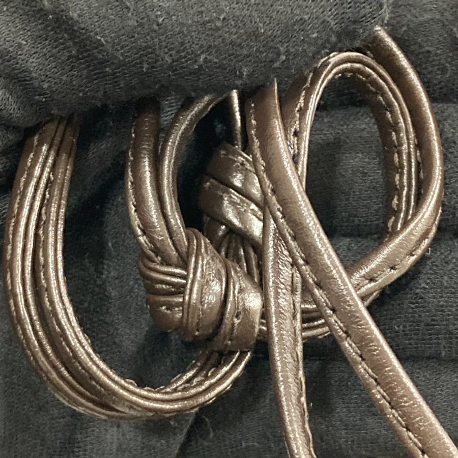 BOTTEGA VENETA 寶緹嘉 RUMPLE 肩背包 深棕色-11