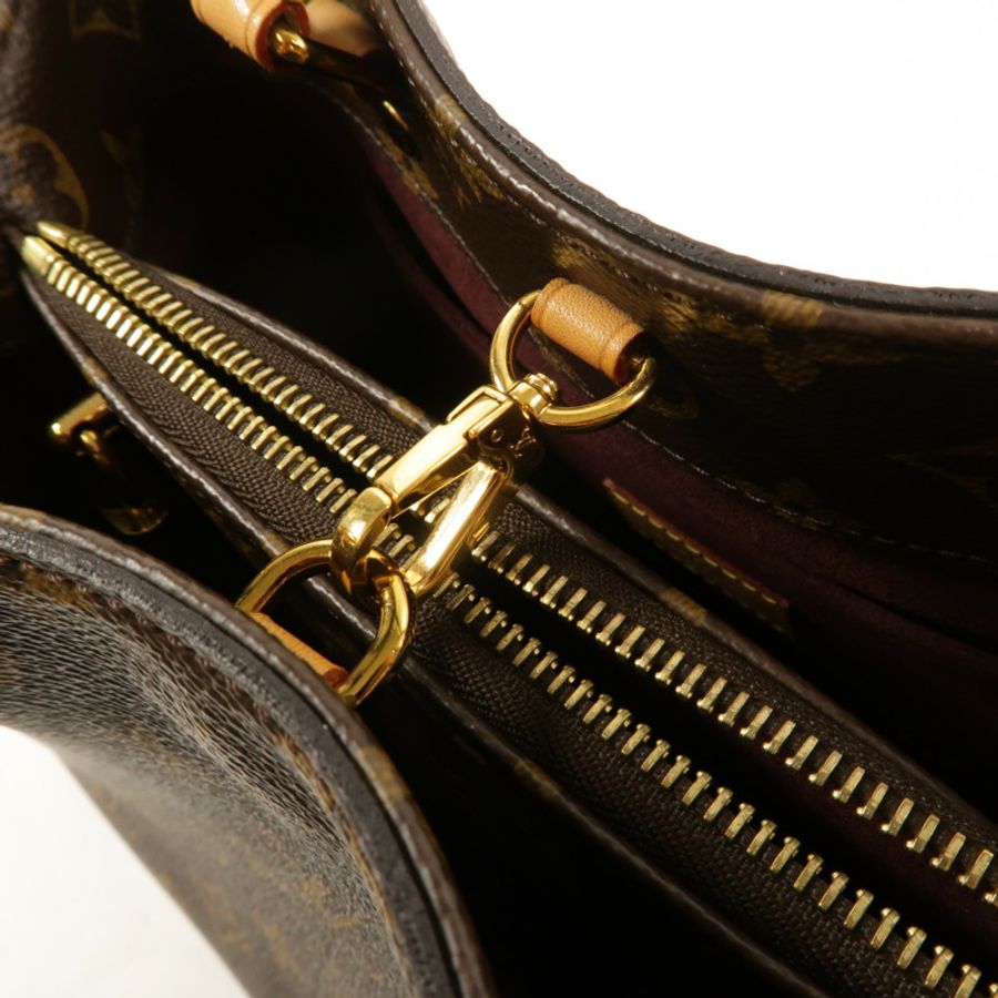 LOUIS VUITTON Monogram Montaigne BB手挽肩背兩用袋-5