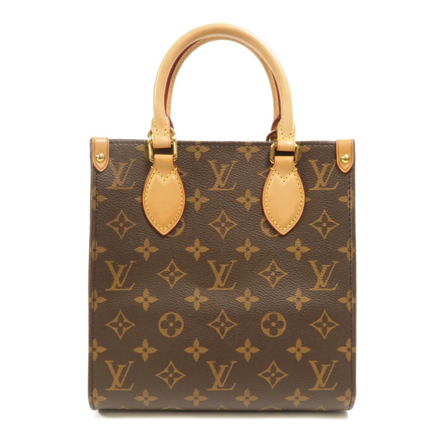 LOUIS VUITTON Monogram Sac Plat BB手挽肩背兩用袋-1