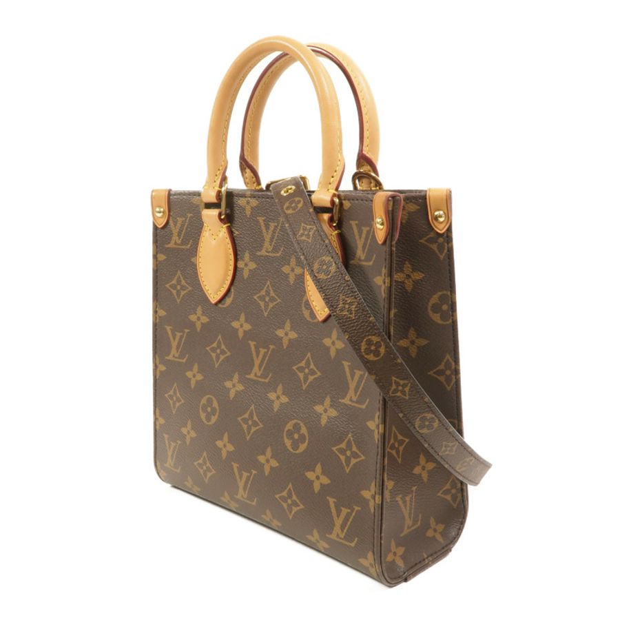 LOUIS VUITTON Monogram Sac Plat BB手挽肩背兩用袋-2