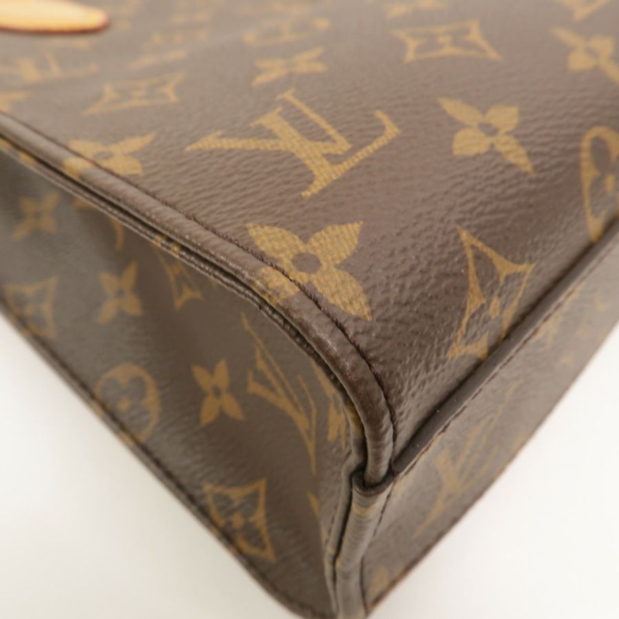 LOUIS VUITTON Monogram Sac Plat BB手挽肩背兩用袋-8