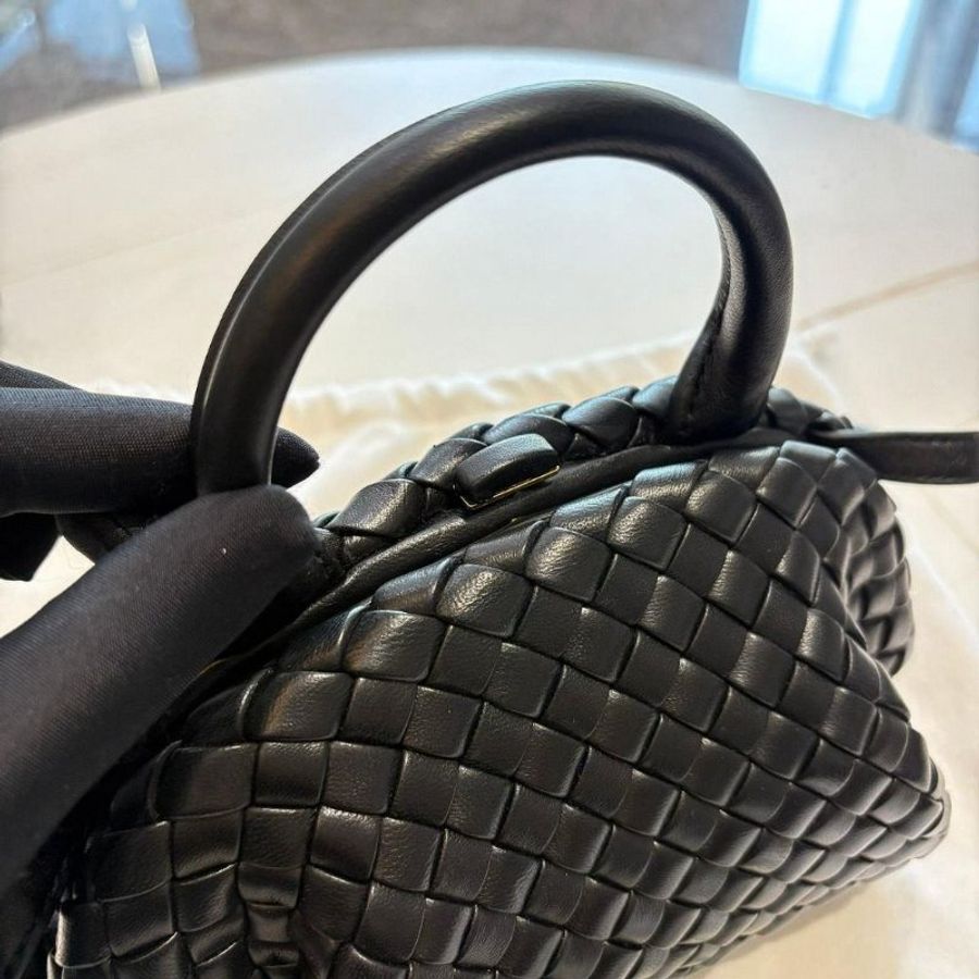 BOTTEGA VENETA Mini Handle 經典編織包(手提/斜背)-3