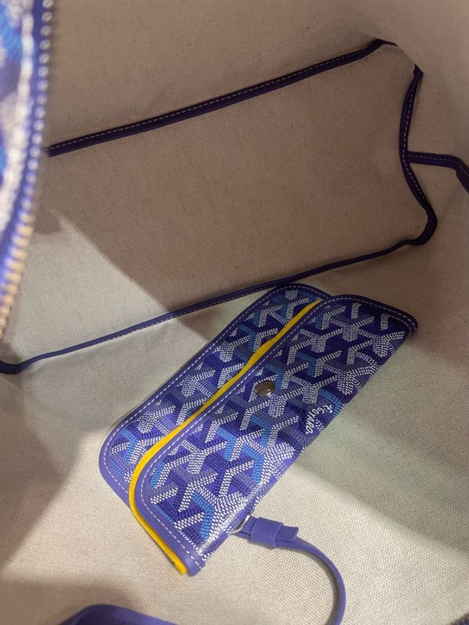Goyard Hobo 限量版紫色-7
