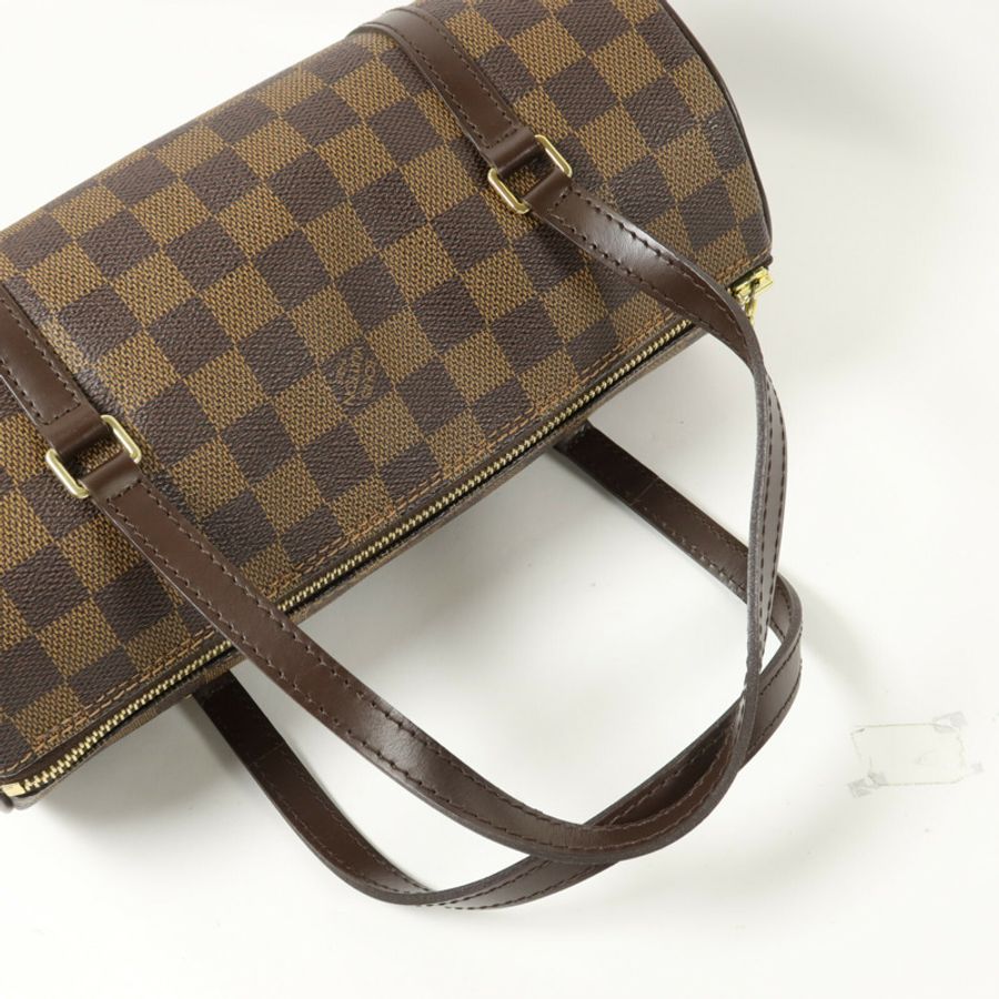 LOUIS VUITTON Damier Papillon PM手挽袋-9