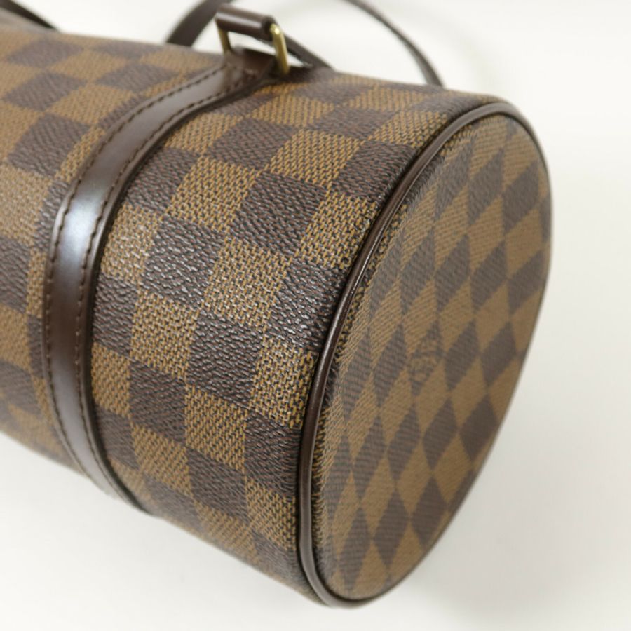 LOUIS VUITTON Damier Papillon PM手挽袋-10