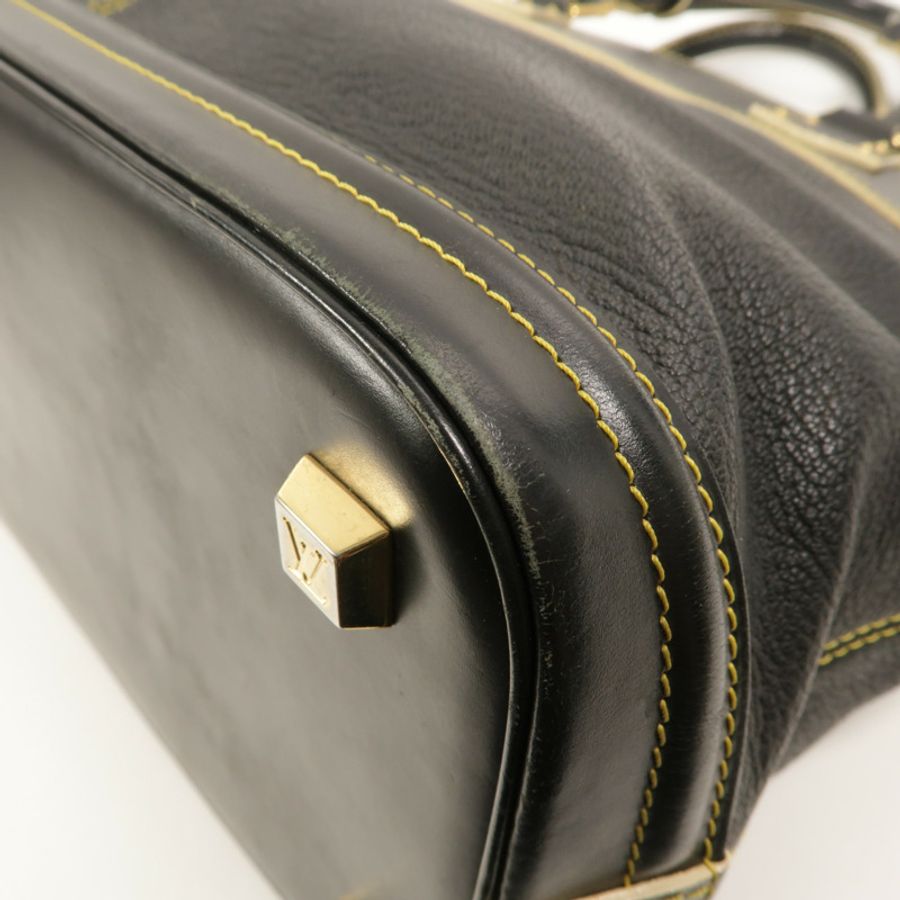LOUIS VUITTON Suhali Lockit MM手挽袋-11