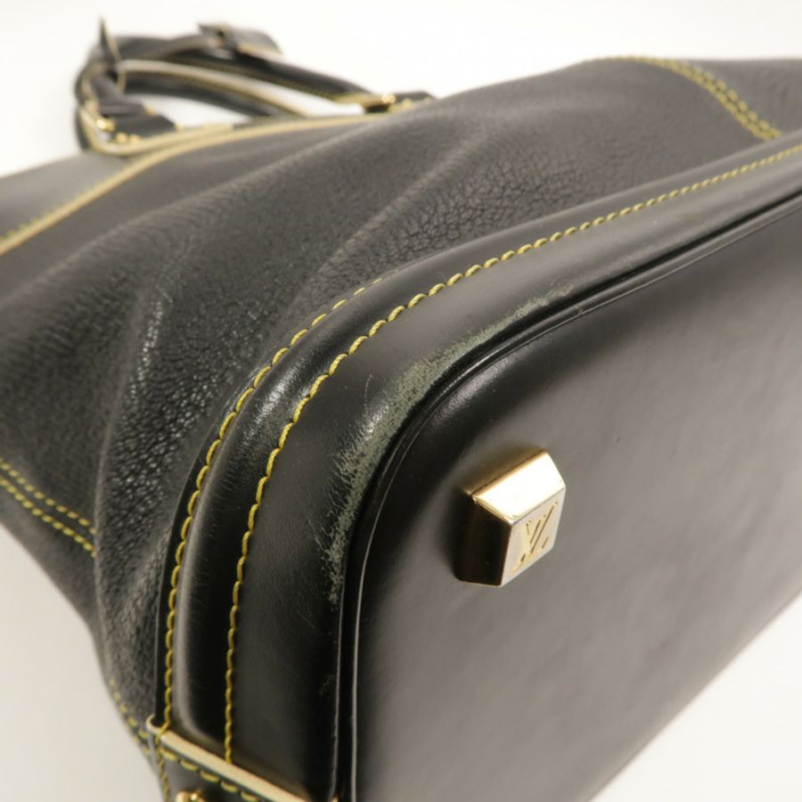 LOUIS VUITTON Suhali Lockit MM手挽袋-12