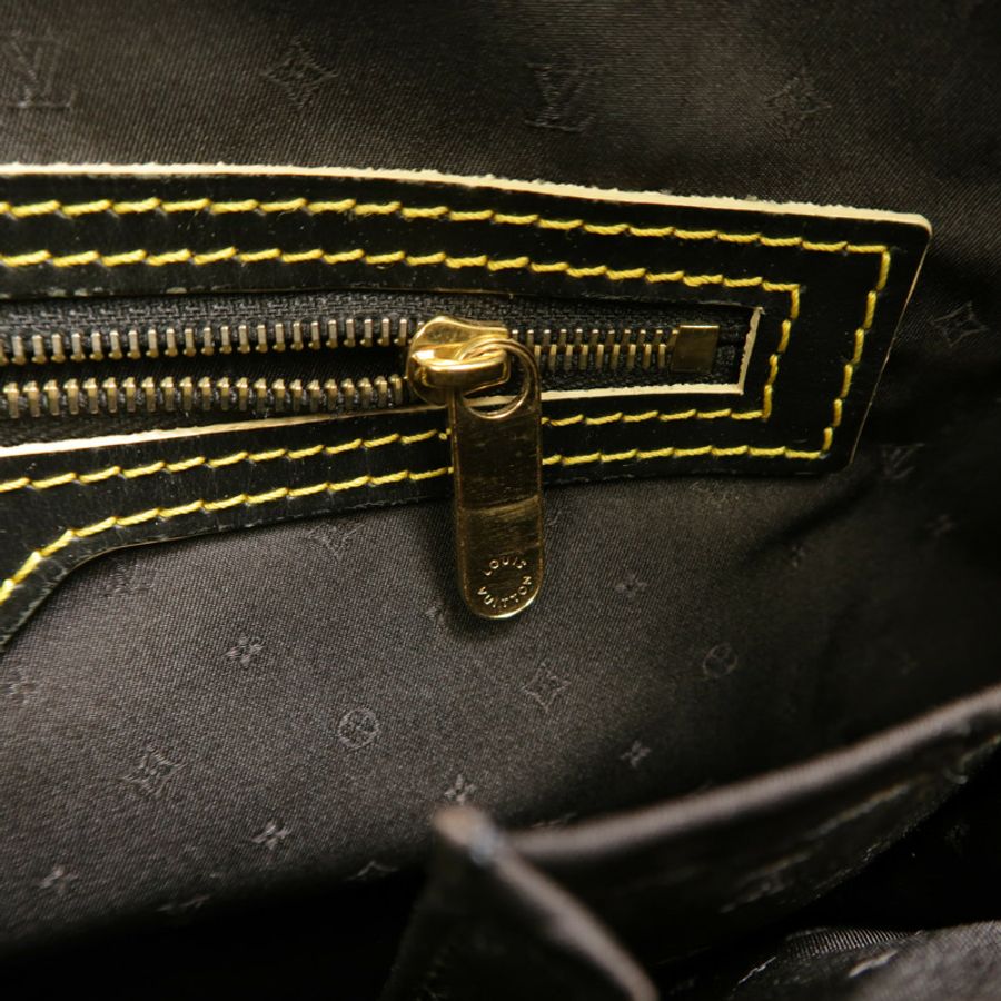 LOUIS VUITTON Suhali Lockit MM手挽袋-16