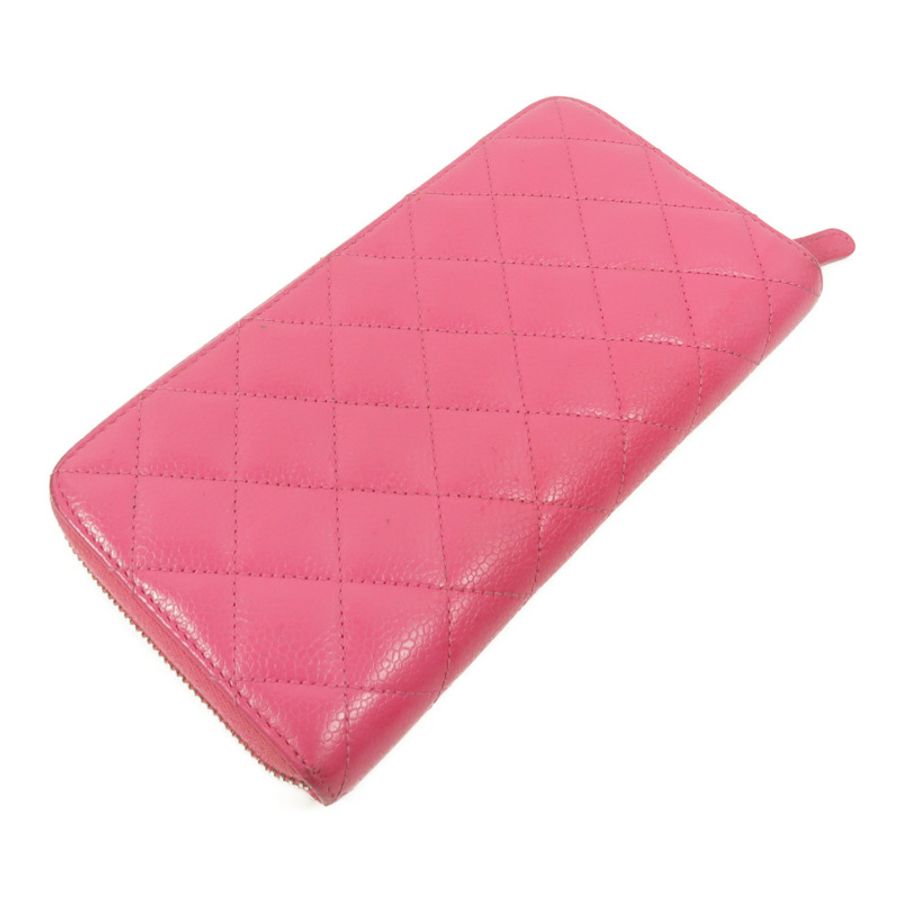 CHANEL 牛皮皮革Long Wallet長錢包-5