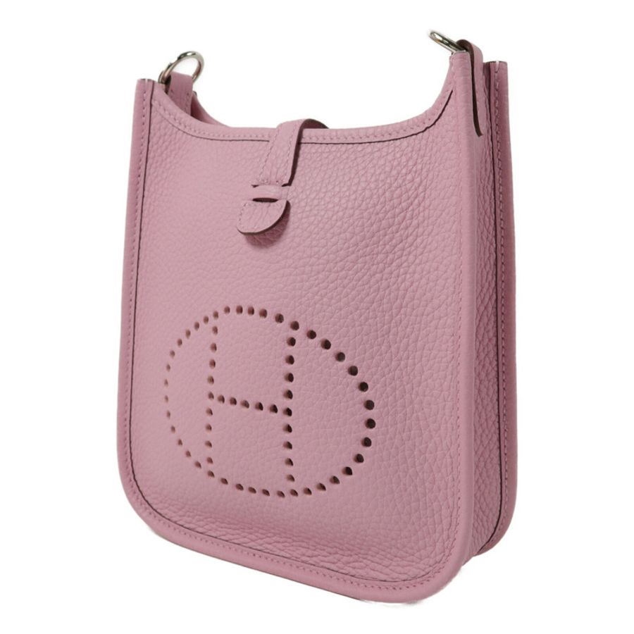 HERMES Clemence皮革Evelyne TPM肩背袋Mauve Sylvestre-2