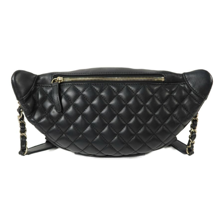 CHANEL 羊皮皮革Waist Bag腰包-1