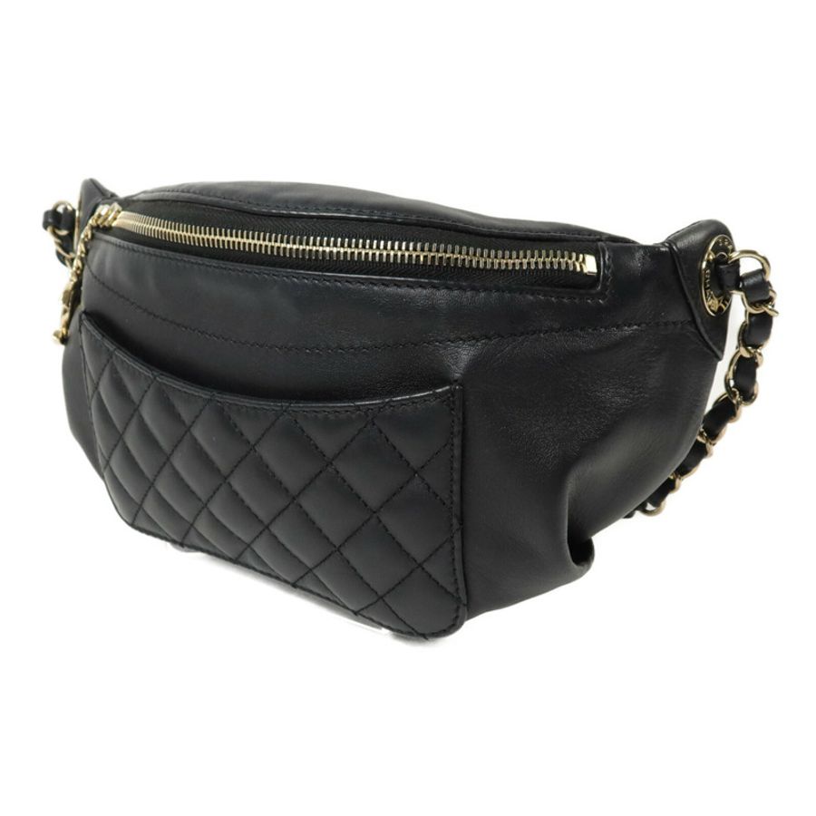 CHANEL 羊皮皮革Waist Bag腰包-2