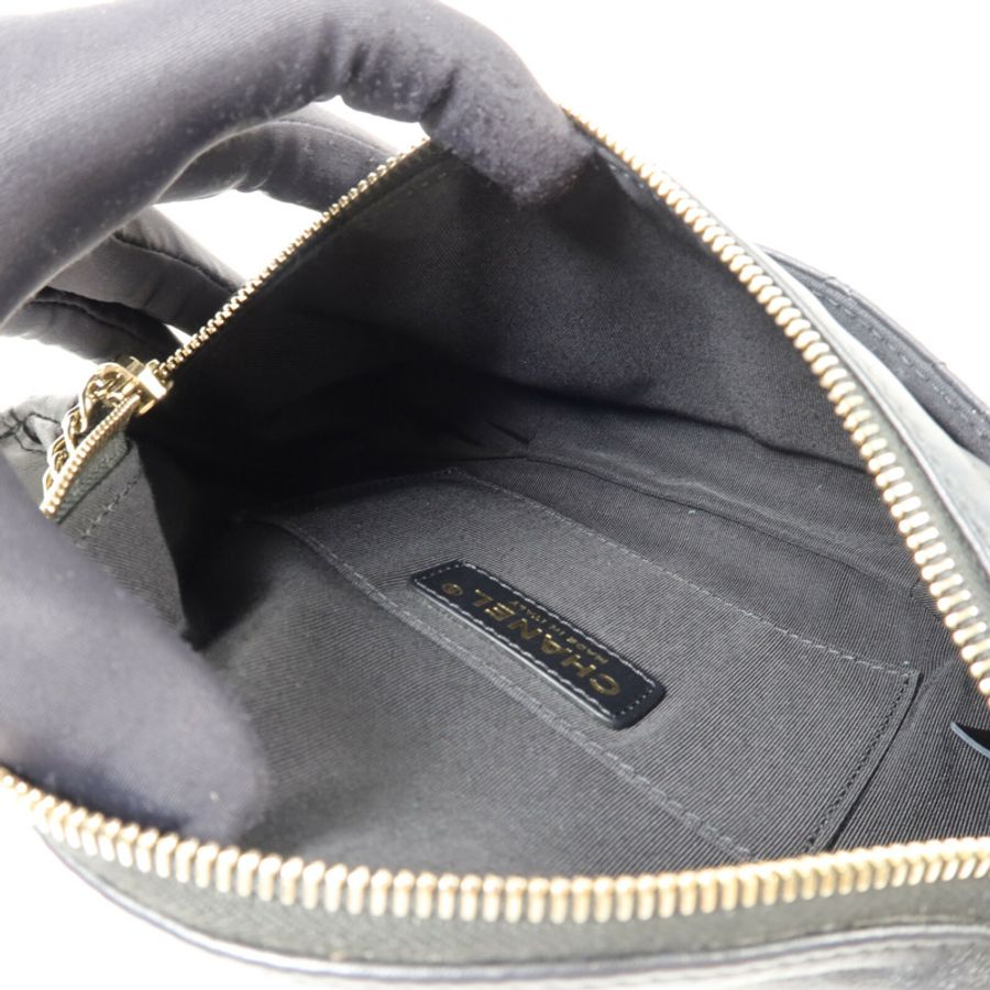 CHANEL 羊皮皮革Waist Bag腰包-4