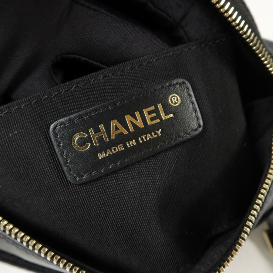 CHANEL 羊皮皮革Waist Bag腰包-7