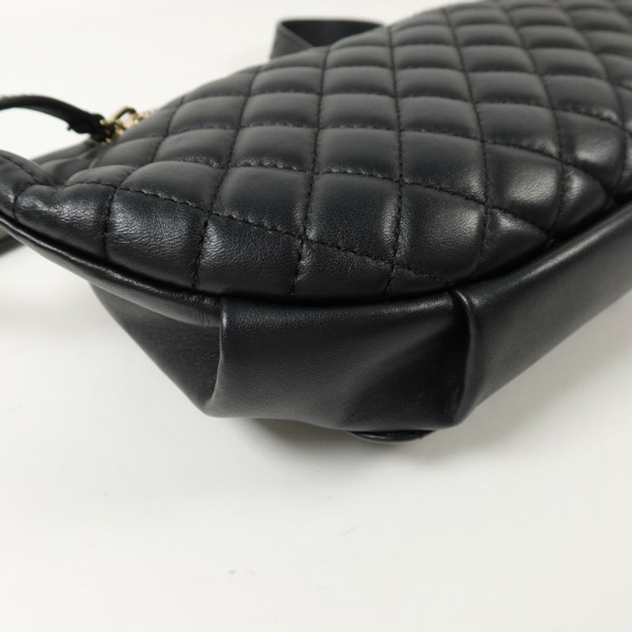 CHANEL 羊皮皮革Waist Bag腰包-14