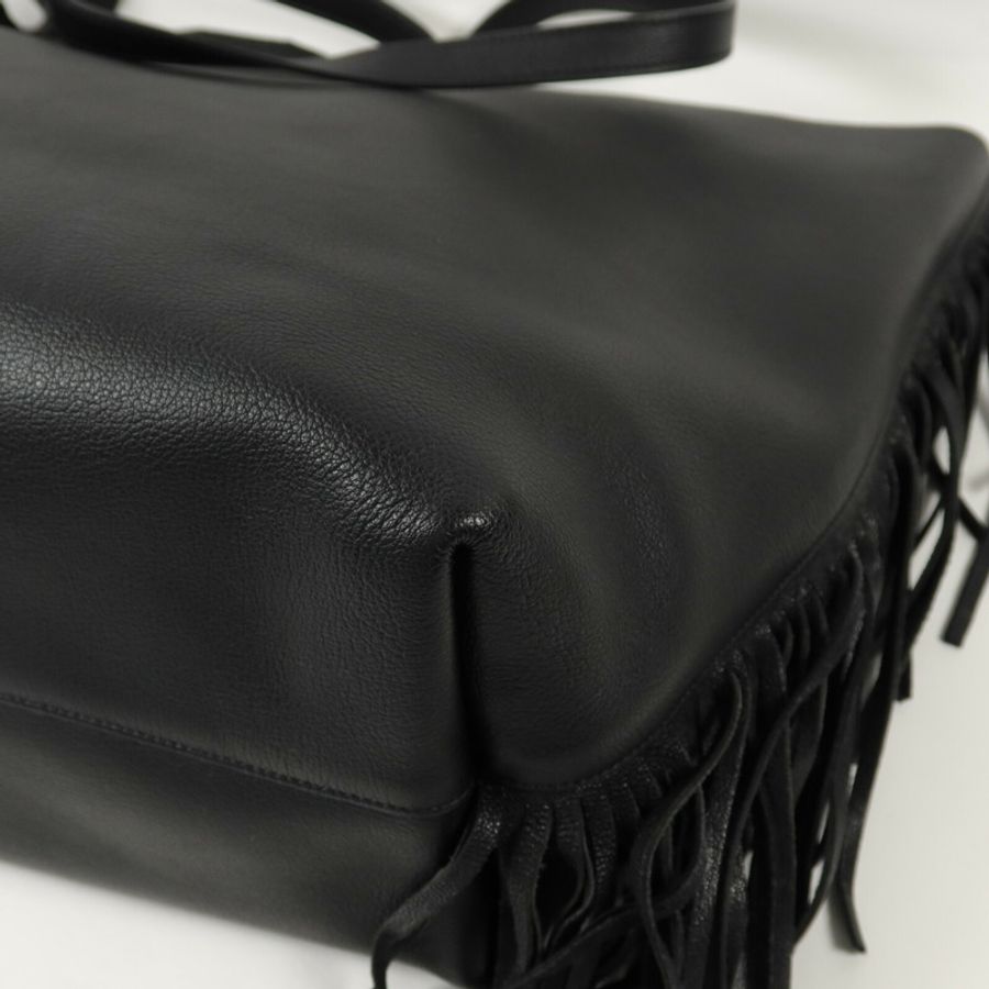SAINT LAURENT 牛皮皮革Tote Bag手挽袋-11