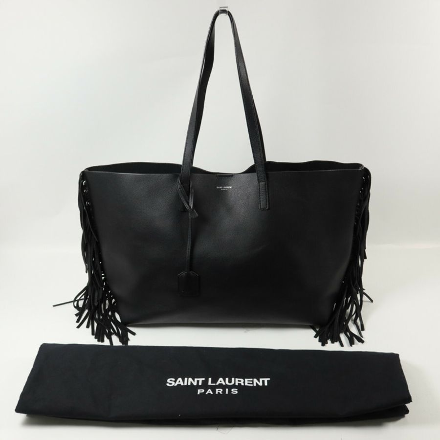 SAINT LAURENT 牛皮皮革Tote Bag手挽袋-15