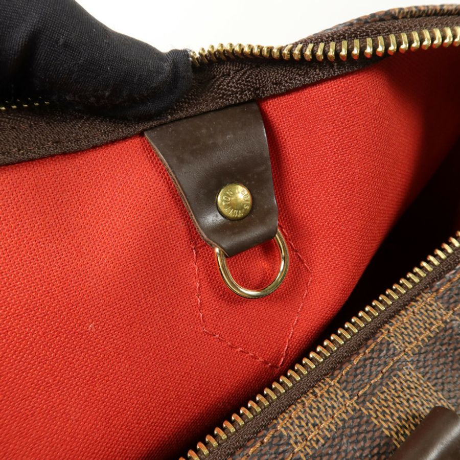 LOUIS VUITTON Damier Speedy 35手挽袋-8