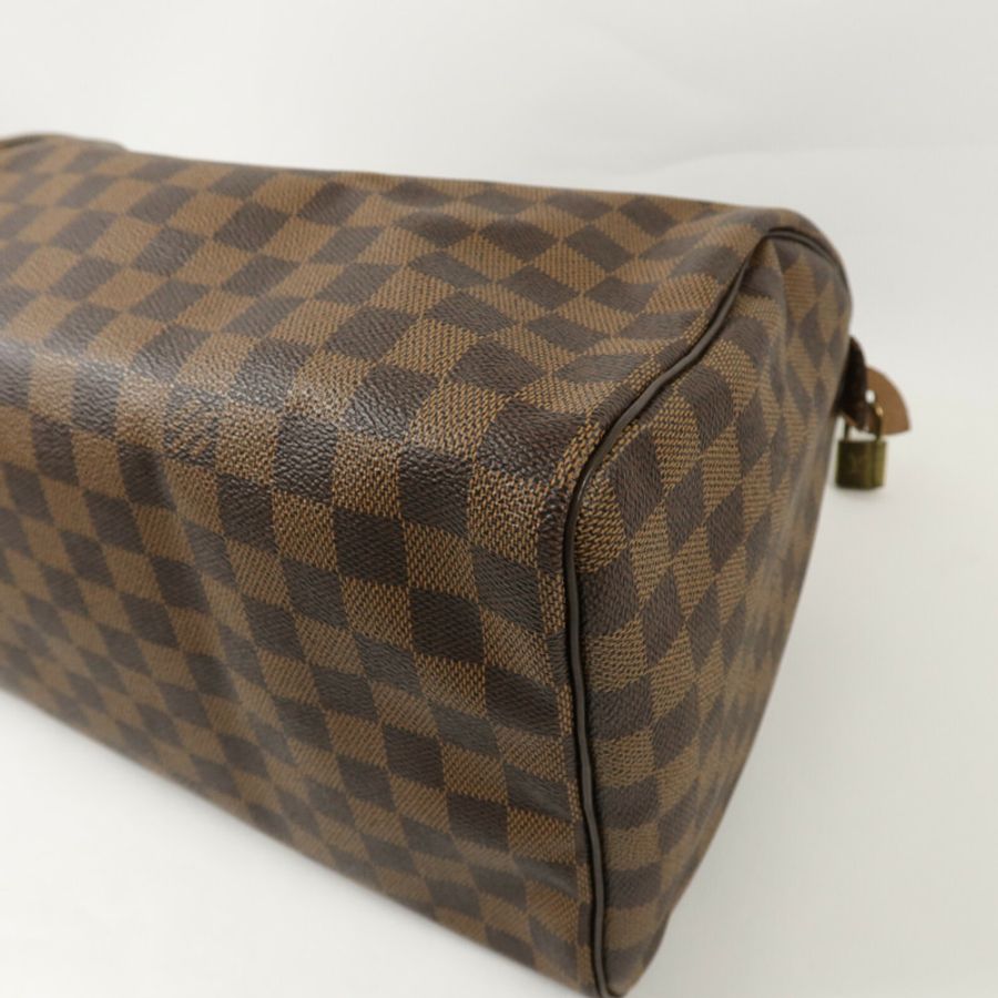 LOUIS VUITTON Damier Speedy 35手挽袋-11