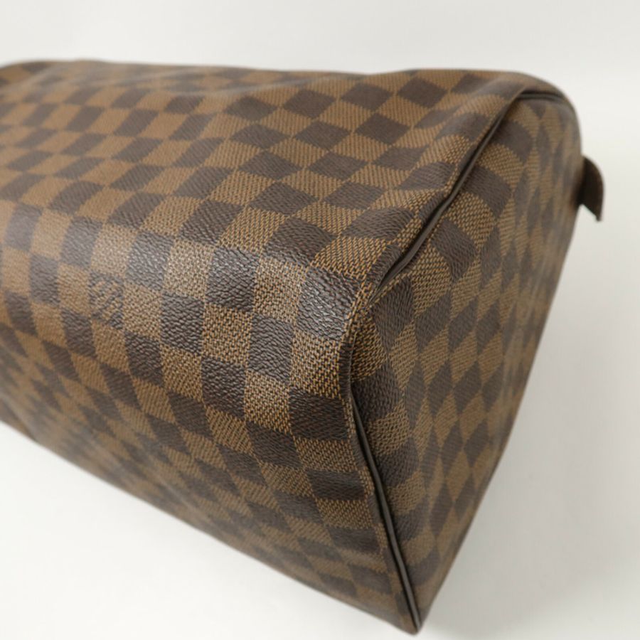 LOUIS VUITTON Damier Speedy 35手挽袋-13