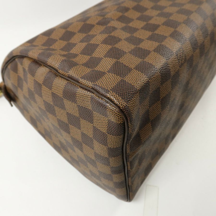 LOUIS VUITTON Damier Speedy 35手挽袋-14