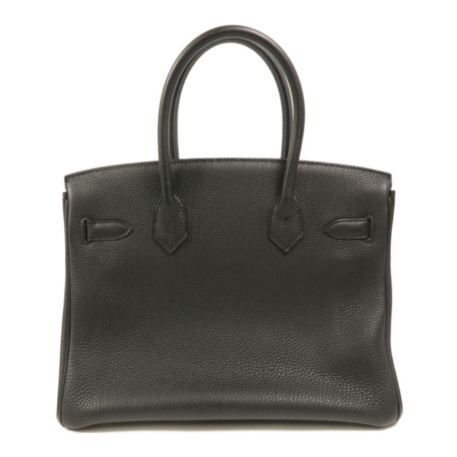HERMES Togo皮革Birkin 30手挽袋Noir-1