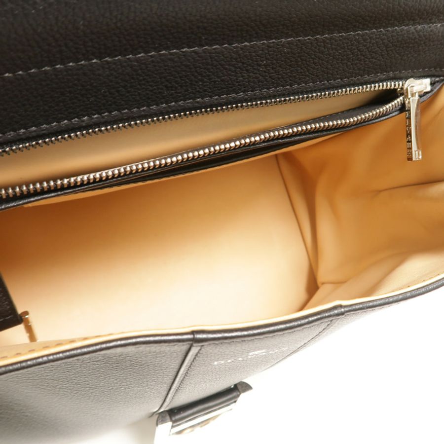 Delvaux 牛皮皮革Brillant MM手挽肩背兩用袋-4