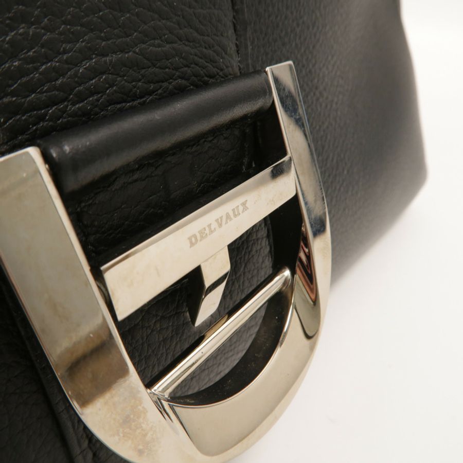 Delvaux 牛皮皮革Brillant MM手挽肩背兩用袋-13