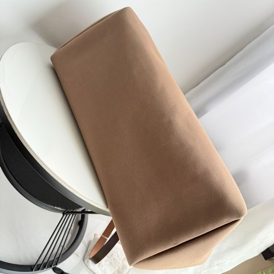 愛馬仕Hermes淺棕布烏木皮Z刻-Herbag50-7