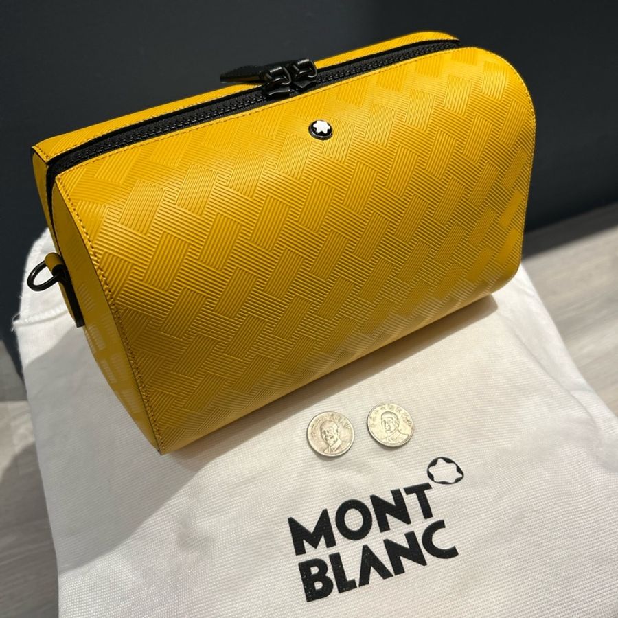 萬寶龍 Montblanc 斜背包 黃色-0