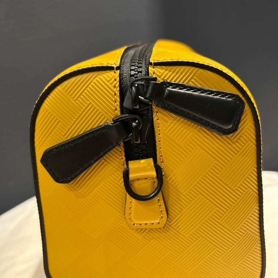 萬寶龍 Montblanc 斜背包 黃色-10