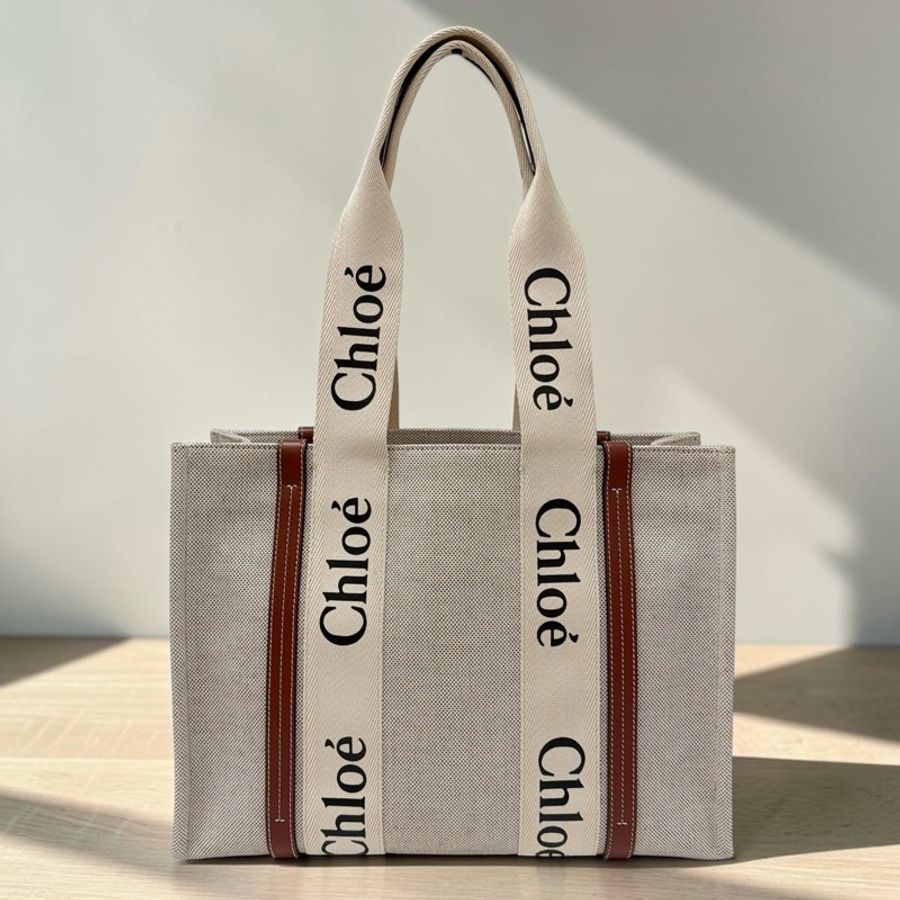 莉亞精品♡ Chloe woody中號 二手美包-0
