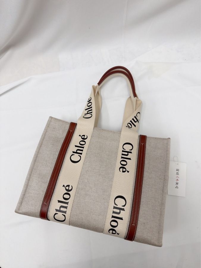 莉亞精品♡ Chloe woody中號 二手美包-3
