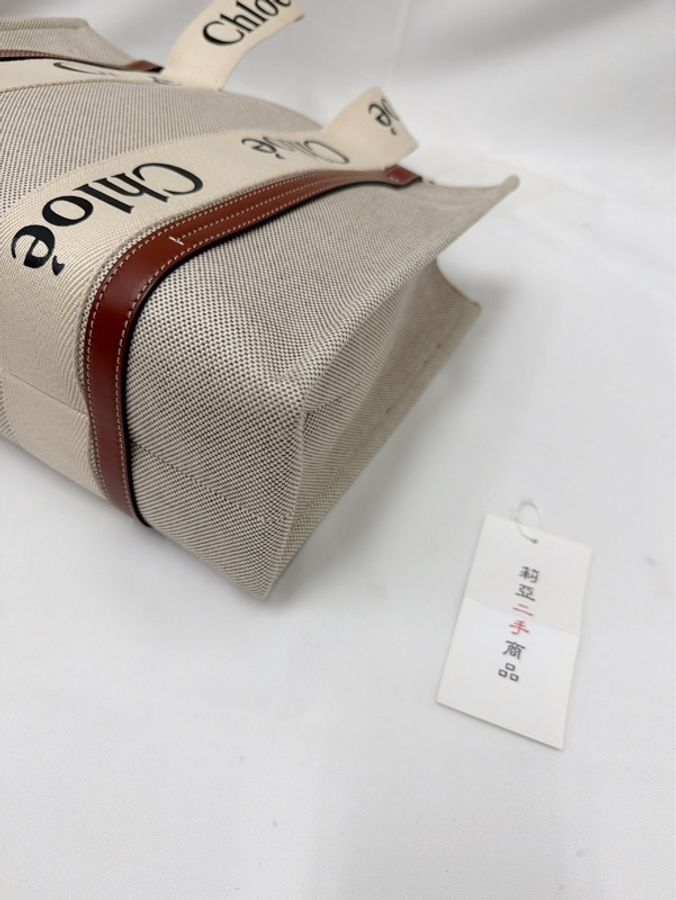 莉亞精品♡ Chloe woody中號 二手美包-6