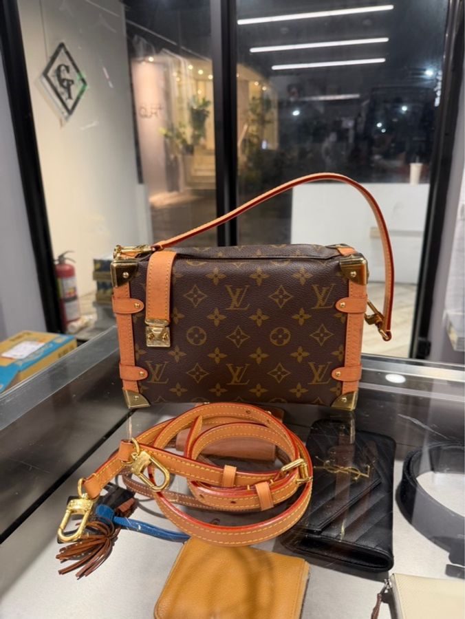 專櫃半價🌟Louis Vuitton Side Trunk MM 中號 盒子包｜Classic Trend CT精品｜台北東區實體-9
