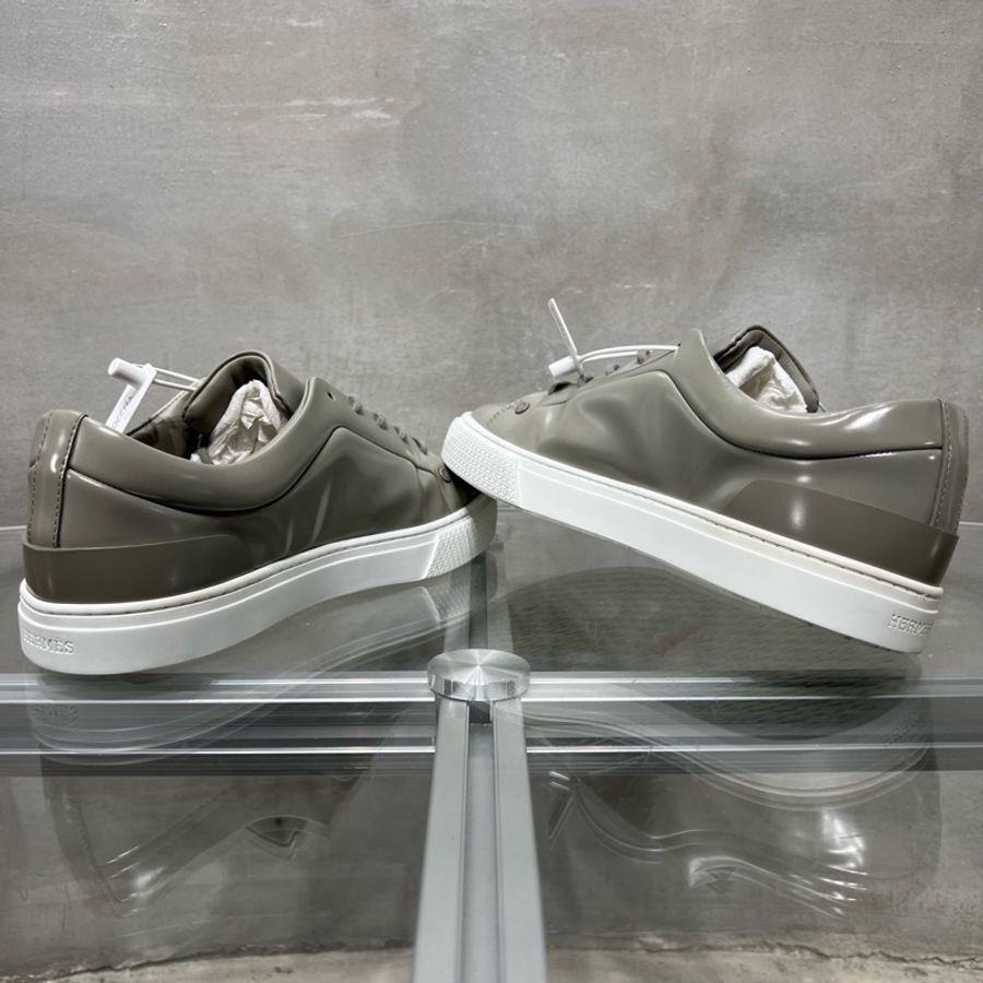 HERMES 愛馬仕 Irwin 大象灰休閒鞋 尺碼/39碼-4
