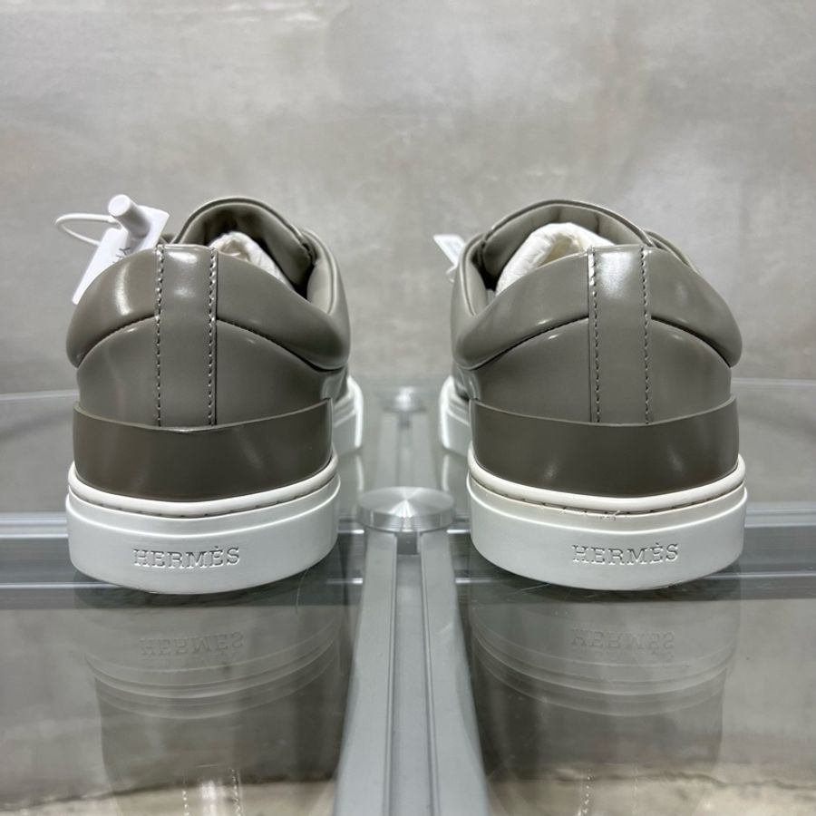 HERMES 愛馬仕 Irwin 大象灰休閒鞋 尺碼/39碼-5