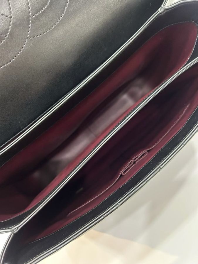Chanel香奈兒 Trendy CC 黑金大號 手提包 經典菱格紋 金扣 鐳射23開-8